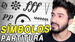 APRENDA TODOS OS SÍMBOLOS DA PARTITURA NO PIANO [upl. by Siulesoj]