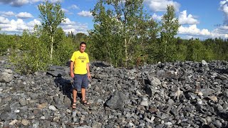 Specular Hematite Mine Tailings in Champion Michigan [upl. by Eduj230]