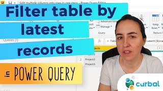 How to filter a table to show only most recent date by group in Power Query [upl. by Nagap91]