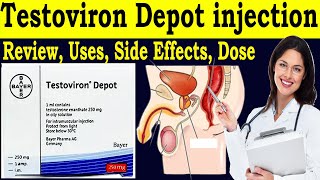 Testoviron depot 250 mg injection Review Testosterone enanthate inj 250mg  Uses Side Effects [upl. by Dino]