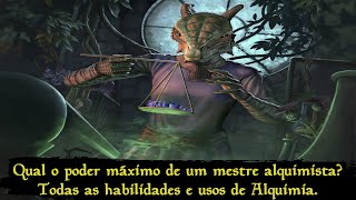 Skyrim  Quão poderoso pode ser um mestre alquimista Todos perks e habilidades de AlquimiaAlchemy [upl. by Sillyhp]