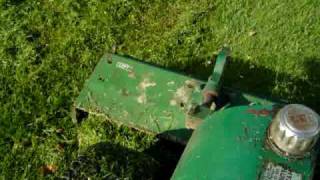 Ransomes 180 triple petrol cylinder mower [upl. by Ymac501]