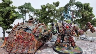 Thousand Sons vs Death Guard 3000 point Warhammer 40k battle report [upl. by Yrrok]