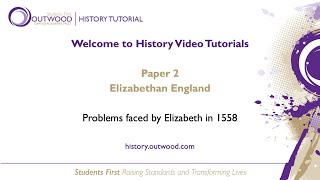 Elizabeths Problems in 1558 [upl. by Vaden]