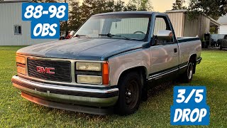 Lower your 8898 GMCCHEVY Truck for DIRT CHEAPPart 2 of the Build [upl. by Libyc]