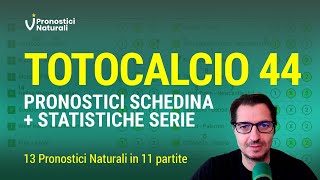 Totocalcio Natalizio Tutte i Pronostici in Schedina  Statistiche Pronostici Naturali [upl. by Gridley]