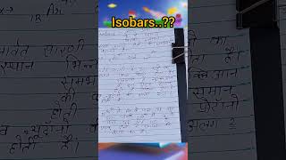 What is Isobars  Isobars kya hote h drxvishal24 chemistry [upl. by Rollie434]