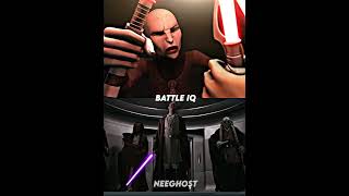 Mace windu ROTS VS Asajj ventress TCW [upl. by Kcirredal934]