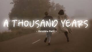 A Thousand Years  Christina Perri  Lyrics  Vietsub [upl. by Lladnew170]