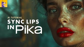 Lip Syncing Has Never Been Easier  PIka AI Video Tutorial [upl. by Cutlor791]