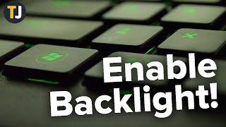 How to Enable Your Backlit Keyboard in Windows 10 [upl. by Bohman]