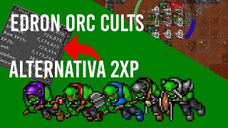 Orc Cults Edron – Tibia EK 180 Alternativas de doble exp [upl. by Bakeman706]