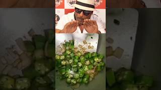 Jakie Shroff bhindi recipe bhindirecipe recipe shorts jakieshroff [upl. by Auqinom]