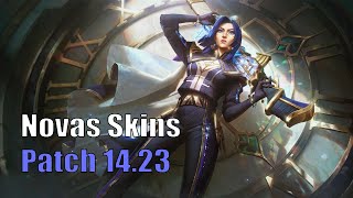 REAGINDO AS NOVAS SKINS ARCANE DO PATCH 1423  LEAGUE OF LEGENDS [upl. by Pilif]