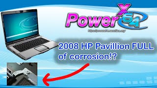 Cleaning up a corroded HP Pavilion DV600 Laptop PC and installing Xubuntu [upl. by Tekcirk]