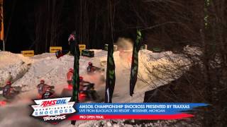 ACS AMSOIL Championship Snocross Traxxas GoPro UP Michigan [upl. by Clorinde]