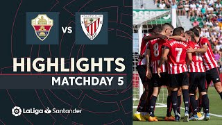 Resumen de Elche CF vs Athletic Club 14 [upl. by Sirrad]