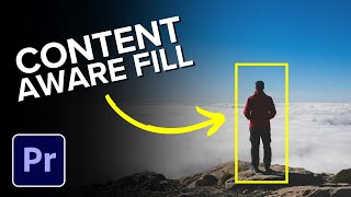 How to Use Content Aware Fill in After Effects [upl. by Nalyac]