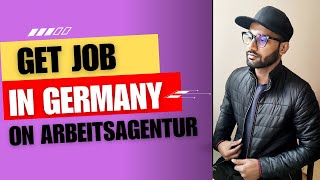 How To Apply Job on Arbeitsagentur in Germany [upl. by Mauve]