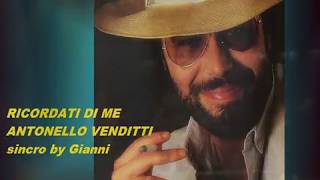 Antonello Venditti  Ricordati di me karaoke  fair use [upl. by Ethan763]