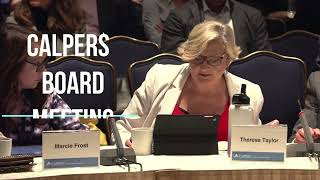 Comments to the CalPERS Board of Administration July 15 2024 on Environmental Investing [upl. by Oralee]