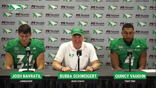 UND Football  South Dakota Postgame  111624 [upl. by Llennahs]