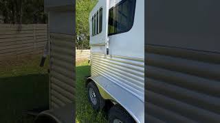 BRAND NEW 2024 Adam Trailer 29562 2 Horse Straight Load Bumper Pull with Dress Room [upl. by Davidoff]