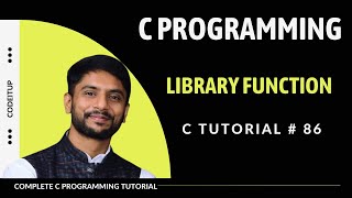 Library Functions In C  In Hindi [upl. by Ttelrats]