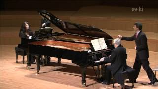 Argerich Freire  Ravel  La valse [upl. by Aklam]