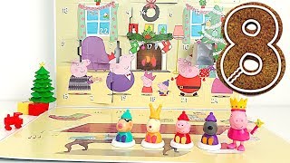 Peppa Pig Christmas Advent Calendar Door Number 8 [upl. by Rica]