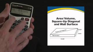 Measure Master Pro Area Volume Squareup Diagonal Calculations How To [upl. by Gristede856]