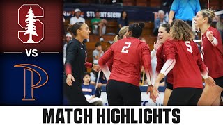 Stanford vs Pepperdine Match Highlights  2024 ACC Volleyball [upl. by Yusuk216]