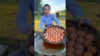 Egg crispy with chili sauce recipe shorts shortvideo cooking food recipe [upl. by Gina856]