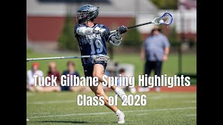 Tuck Gilbane Freshman Year Spring Highlights [upl. by Wilden149]