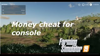 Money cheat fs19 ps4 [upl. by Dyche]