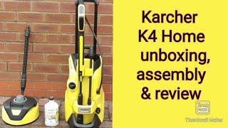 Karcher K4 Full Control Home  unboxing assembly and review [upl. by Aikram]