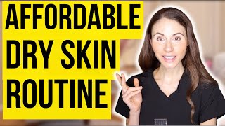 Affordable Dry Skin Routine  Dermatologist Recommended [upl. by Leuqim]