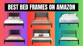 Best Bed Frames On Amazon 2024 [upl. by Esmeralda659]