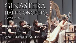 Ginastera Harp Concerto  Anneleen Lenaerts [upl. by Chrysa224]