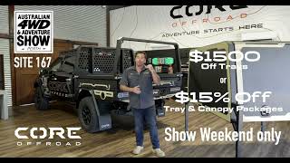 Perth 4WD Show Tray amp Canopy Deal  Core Offroad 4wd coreoffroad 4x4 customcanopy canopy [upl. by Sevy]