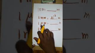 nanometer to meter micrometer to meter millimeter to meter [upl. by Ciapha]