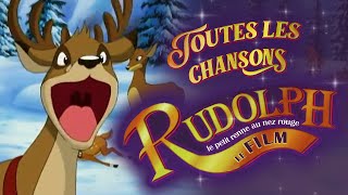 Rudolph le petit renne au nez rouge  le Film 1998  Toutes les chansons [upl. by Ecallaw]