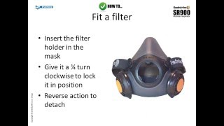 How to use the Sundstrom SR900 modular respirator [upl. by Ahswat]