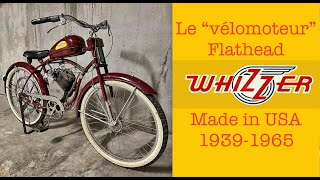 Whizzer Motorbike le vélomoteur made in USA entre 1939 et 1965 [upl. by Arly]