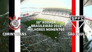 Melhores Momentos  Corinthians 6 x 1 São Paulo  Brasileirão  22112015 [upl. by Bunting]