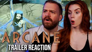 FINALLY Arcane Season 2 Trailer Reaction [upl. by Llarret]