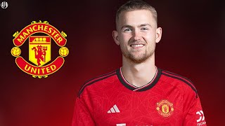 Matthijs de Ligt  Welcome to Manchester United 2024  Best Skills amp Tackles  HD [upl. by Nylaras359]