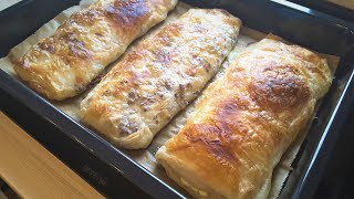 Bosnian Maslenica Bread filled with meat and egg maslenica [upl. by Amanda]