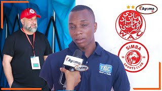 UPETE AIZUNGUMZIA SIMBA YA BENCHIKHA  AWAGUSIA WYDAD  SIKIA MONI YAKE  CAFCL WYDAD vs SIMBA SC [upl. by Llennol]