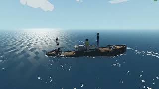 stormworks sinking SS Dufor [upl. by Duck]